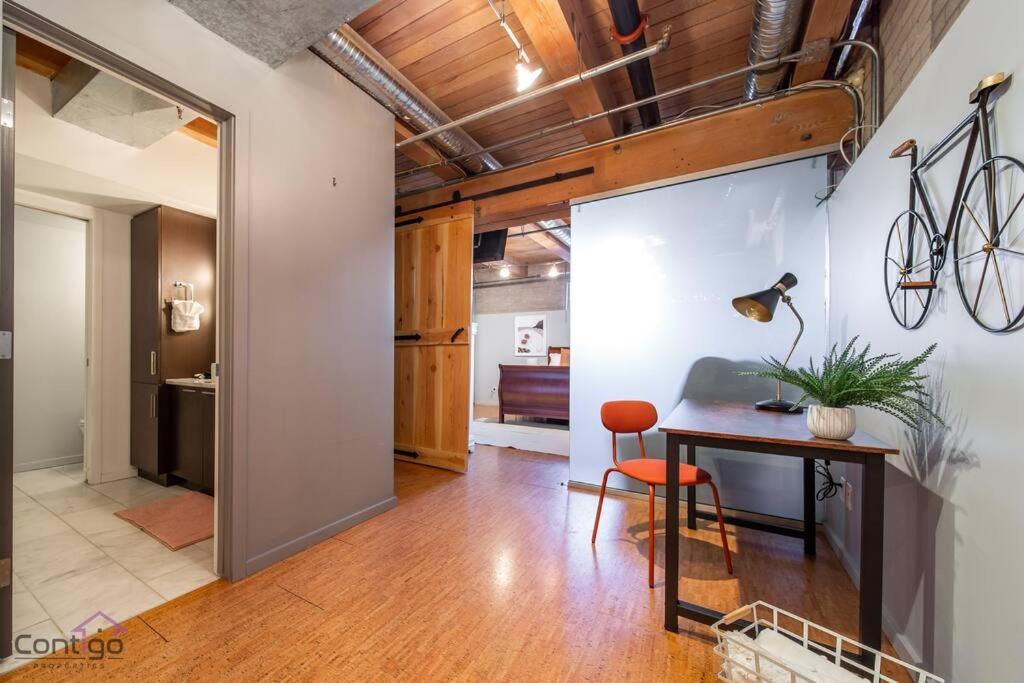 Historic Jd Loft, Near Ice District, Rogers Place, Ug Parking Edmonton Eksteriør bilde