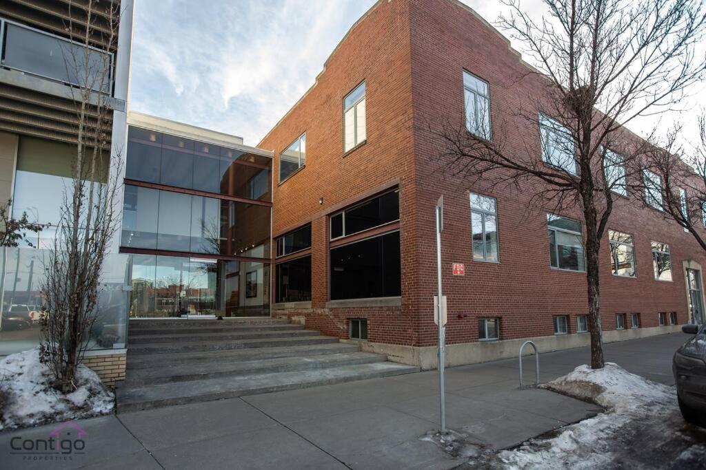 Historic Jd Loft, Near Ice District, Rogers Place, Ug Parking Edmonton Eksteriør bilde